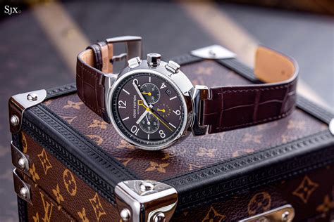 louis vuitton tambour chronograph|Louis Vuitton tambour gmt automatic.